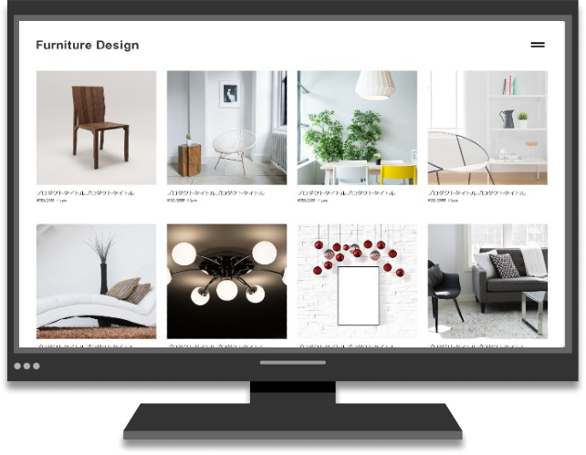 Furniture Design（ECサイト）