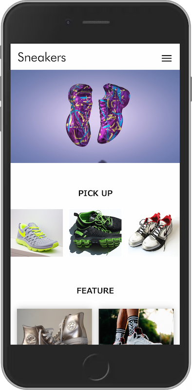 Sneakers（製品紹介）